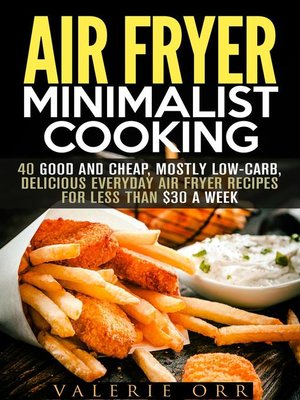 cover image of Air Fryer Minimalist Cooking